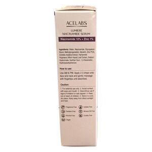 ACELABS Lumiere Niacinamide Serum 1.01 fl oz EXP 11/26 Skin‎ Care